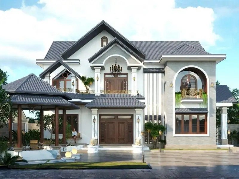 Biệt thự mái Thái đẹp ai cũng mơ ước Xây dựng Nhất Tín 1