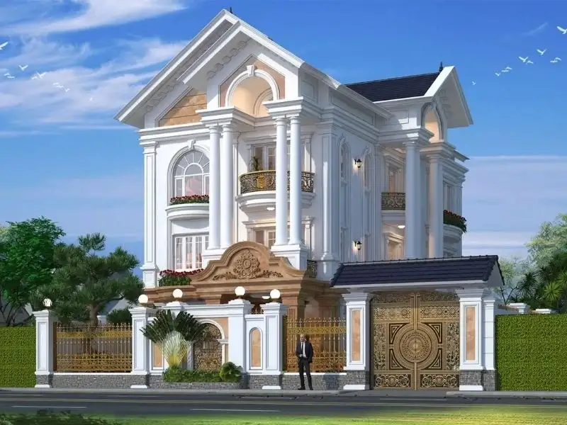 Biệt thự mái Thái đẹp ai cũng mơ ước Xây dựng Nhất Tín 1