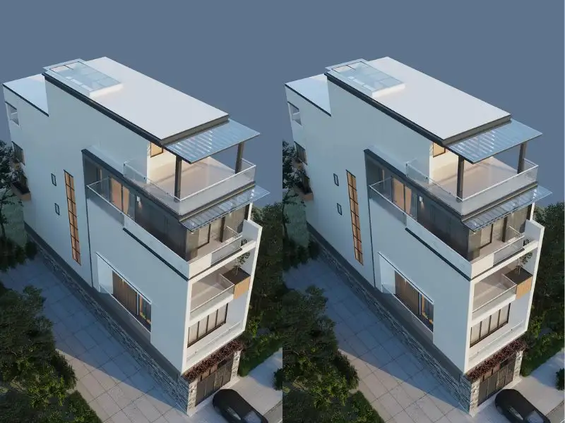 Thiết Kế Nhà Phố 100m2 | 99+ Mẫu nhà đẹp cho diện tích 100m2 cực hút mắt