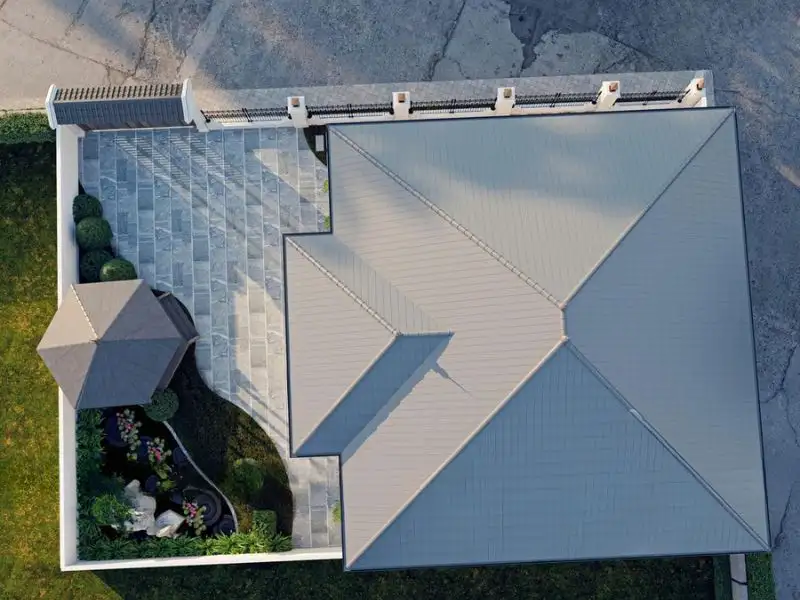 Mẫu nhà 120 mét vuông mái Nhật mang hơi thở truyền thống Xây dựng Nhất Tín 1