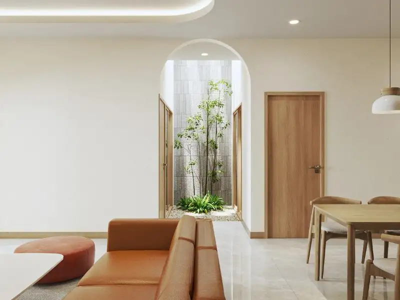 Mẫu nhà 120 mét vuông mái Nhật mang hơi thở truyền thống Xây dựng Nhất Tín 1