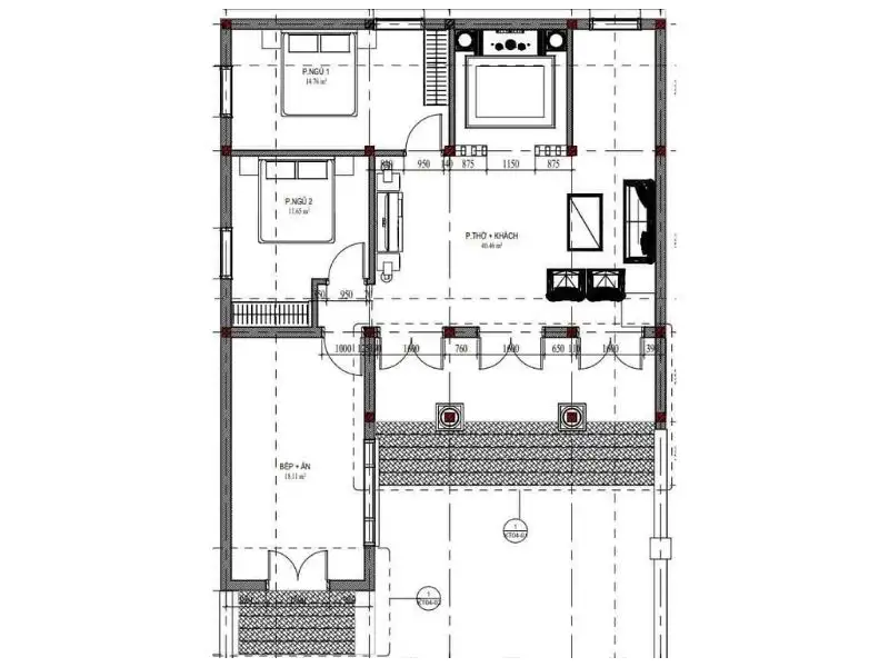 Mẫu nhà đẹp mái Thái 1 tầng tiện nghi Xây dựng Nhất Tín 1
