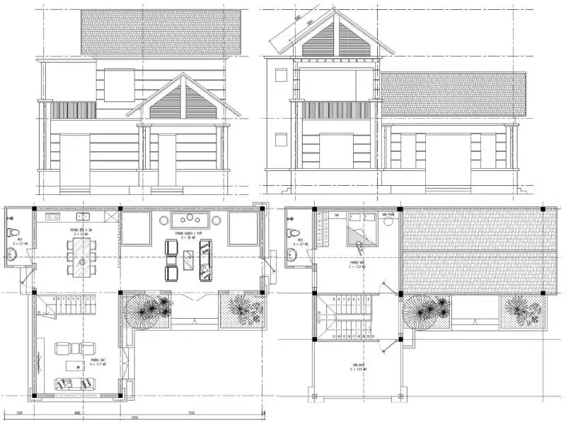 Mẫu nhà đẹp mái Thái 1 tầng tiện nghi Xây dựng Nhất Tín 1