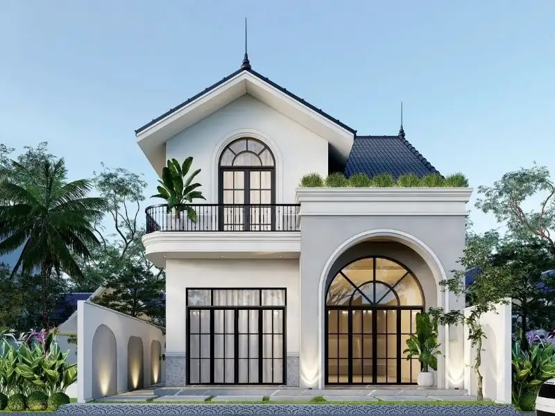 Mẫu nhà gác lửng mái Thái đầy sức hút Xây dựng Nhất Tín 1