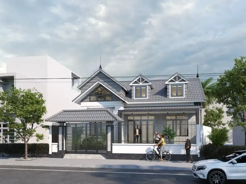 Mẫu nhà gác lửng mái Thái đầy sức hút Xây dựng Nhất Tín 1