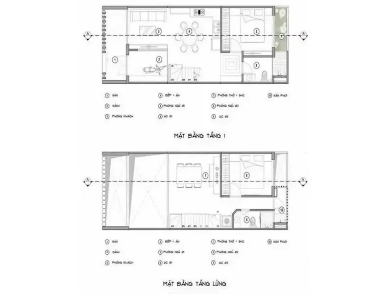Mẫu nhà gác lửng mái Thái đầy sức hút Xây dựng Nhất Tín 1
