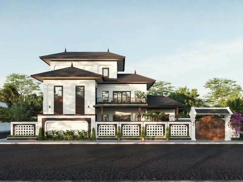 Mẫu nhà mái Nhật Hiện Đại gây thương nhớ bởi vẻ đẹp tinh giản mà sang Xây dựng Nhất Tín 1