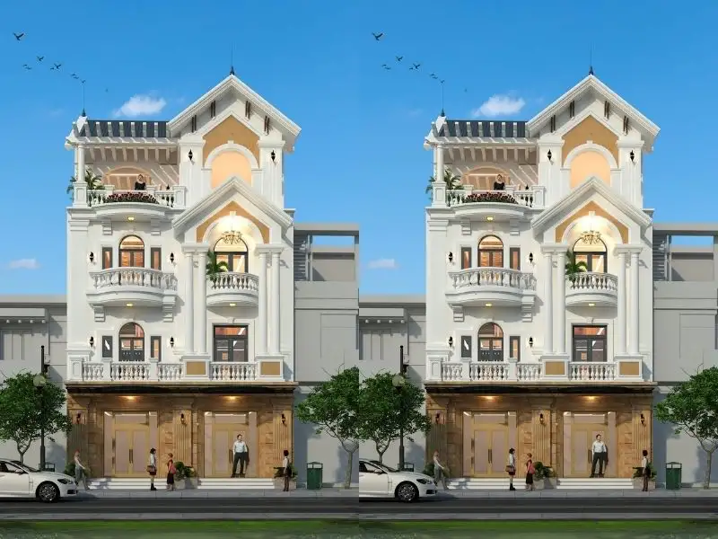 Mẫu nhà mái Thái ngang 10m vạn người mê Xây dựng Nhất Tín 1