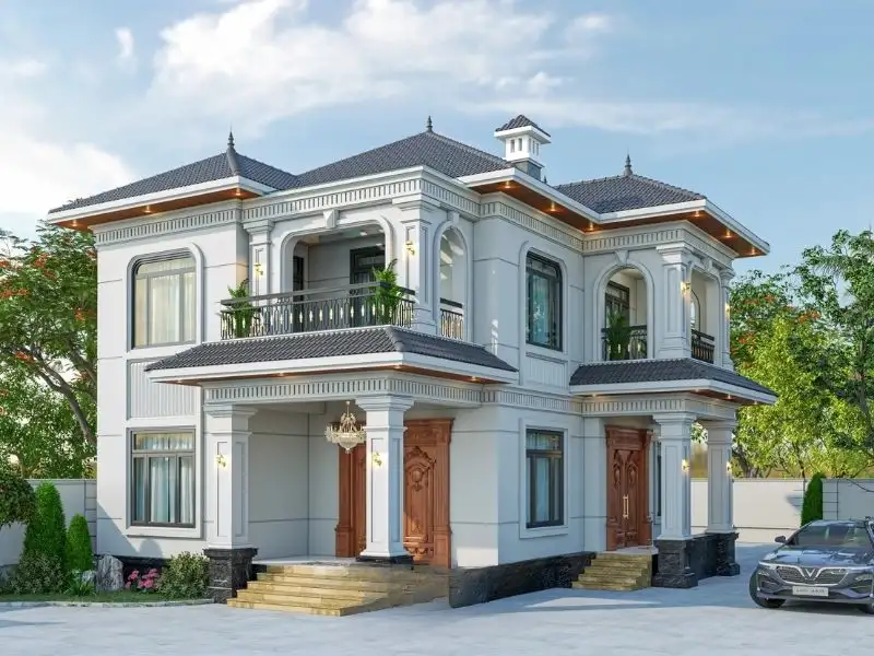 Mẫu nhà vườn mái Nhật dẫn đầu phong cách sống xanh Xây dựng Nhất Tín 1