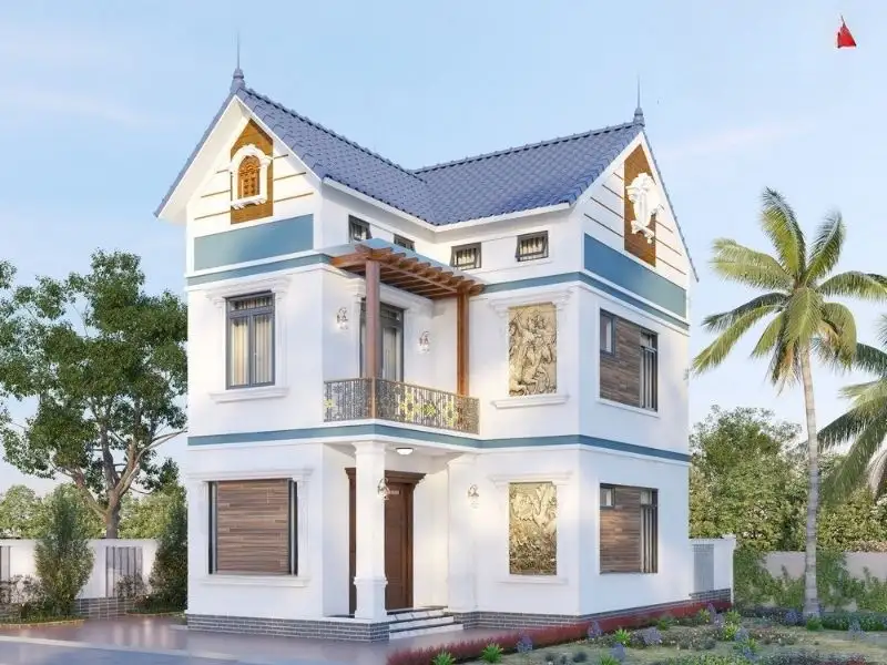 Một số mẫu nhà mái Thái theo các diện tích phổ biến Xây dựng Nhất Tín 1