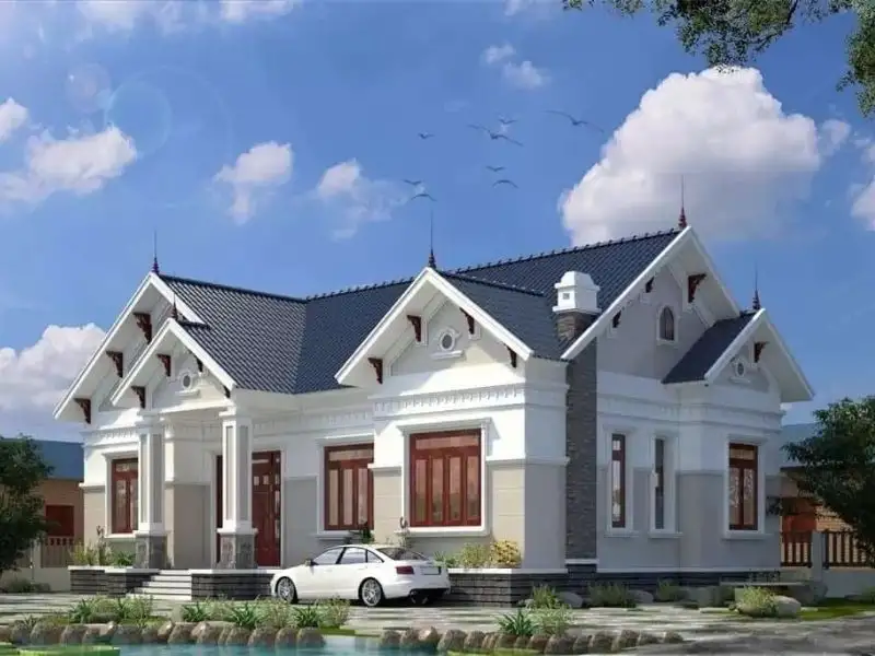 Một số mẫu nhà mái Thái theo các diện tích phổ biến Xây dựng Nhất Tín 1