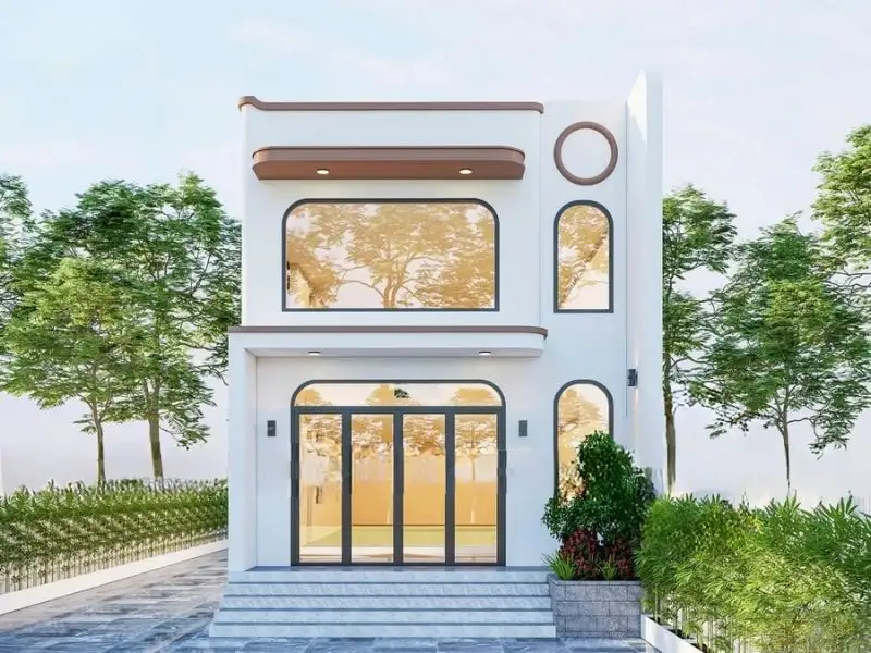 Nhà 90m2 cấp 4 có gác lửng Hiện Đại giải pháp kiến trúc năng động Xây dựng Nhất Tín 1