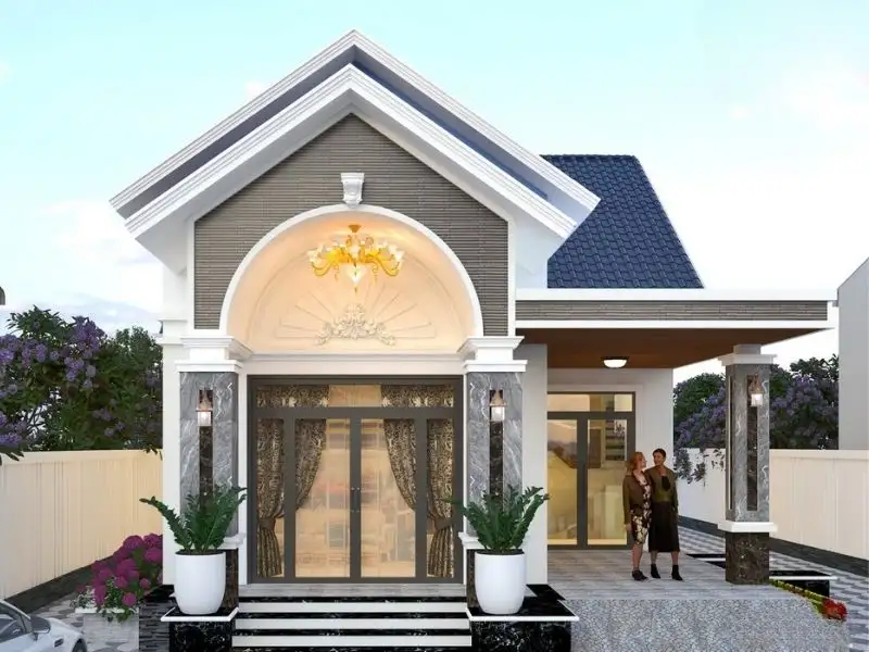 Nhà cấp 4 với thiết kế mái Thái lựa chọn hoàn hảo cho gia đình nhỏ Xây dựng Nhất Tín 1