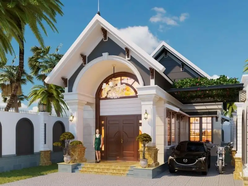 Nhà cấp 4 với thiết kế mái Thái lựa chọn hoàn hảo cho gia đình nhỏ Xây dựng Nhất Tín 1