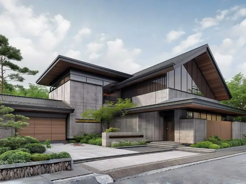 Nhà chữ L 5 phòng ngủ sự kết hợp giữa tiện nghi và cảm giác nghỉ dưỡng Xây dựng Nhất Tín 1