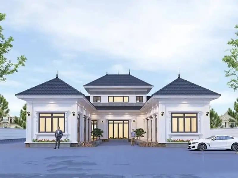 Nhà mái Nhật chữ U mở rộng tầm nhìn, kết nối mọi góc sống Xây dựng Nhất Tín 1