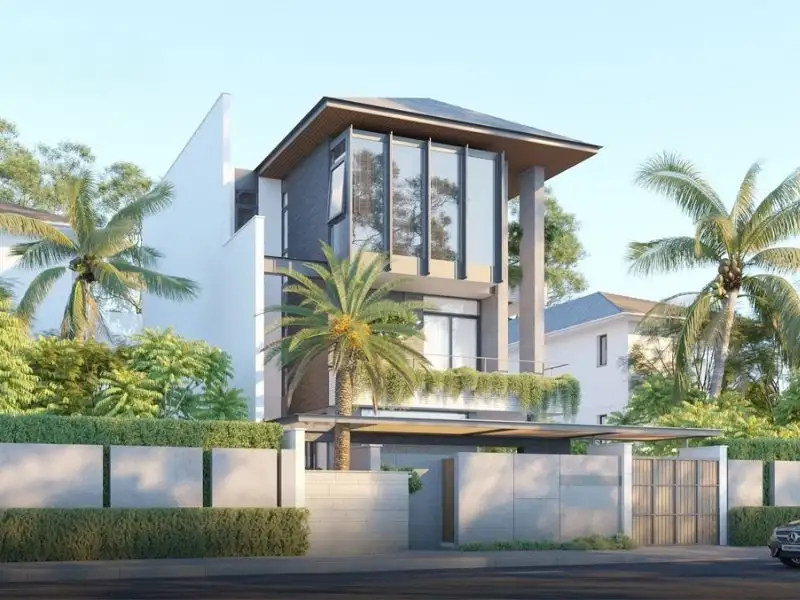 Nhà mái Nhật đơn giản tinh gọn trong từng đường nét Xây dựng Nhất Tín 1