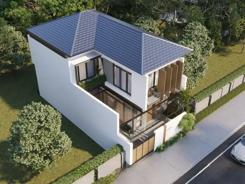 Nhà mái Nhật ngang 6m mang vẻ đẹp khó rời mắt Xây dựng Nhất Tín 1