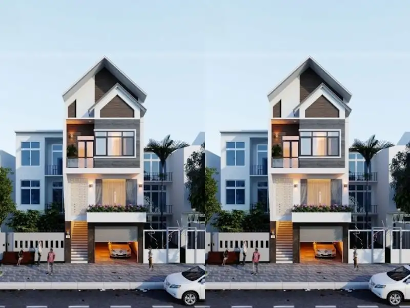 Nhà mái Thái đơn giản với nét đẹp hài hòa Xây dựng Nhất Tín 1