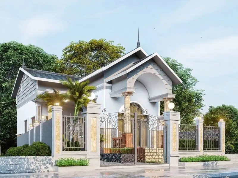 Nhà nóc Thái Tân Cổ Điển sang trọng Xây dựng Nhất Tín 1