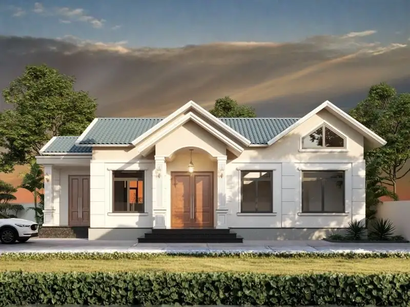 Thiết kế nhà mái Thái Hiện Đại thanh thoát Xây dựng Nhất Tín 1