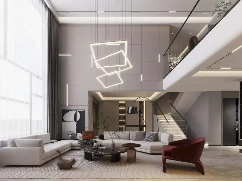 Thiết kế nhà phố 140m2 3 tầng 1 tum mang đến hơi thở Hiện Đại Xây dựng Nhất Tín 1