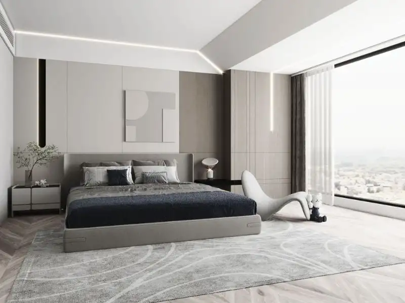 Thiết kế nhà phố 140m2 3 tầng 1 tum mang đến hơi thở Hiện Đại Xây dựng Nhất Tín 1