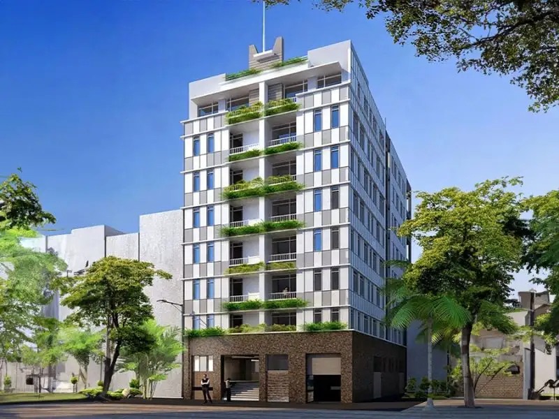 Thiết kế nhà trọ 200m2 bố trí nhiều phòng ngủ khoa học, dễ quản lý Xây dựng Nhất Tín 1