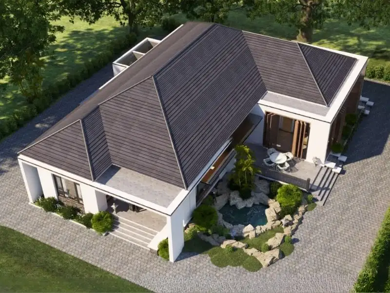 Xây nhà chữ L có tốt không_ Ưu điểm và nhược điểm của mẫu nhà này Xây dựng Nhất Tín 1