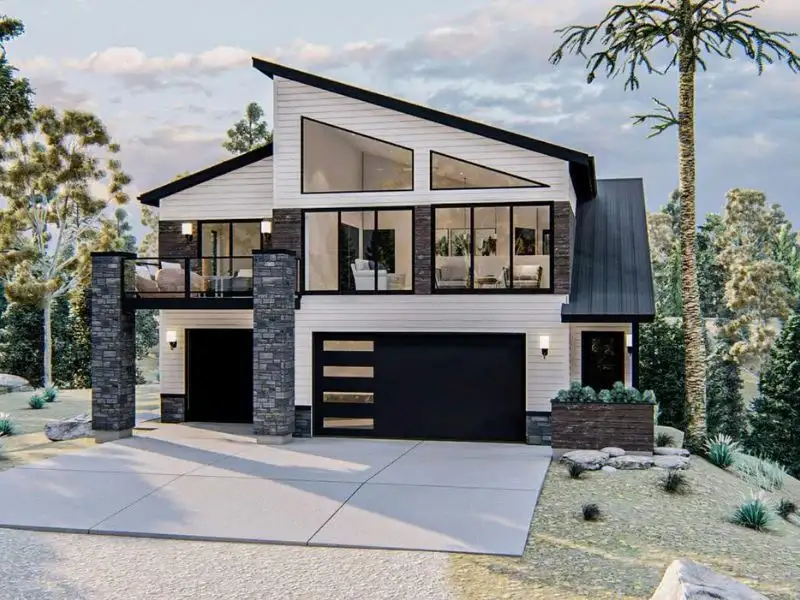 Biệt thự nhà vườn kiểu mái Mỹ tạo nên không gian sống thư giãn lý tưởng Xây dựng Nhất Tín 1