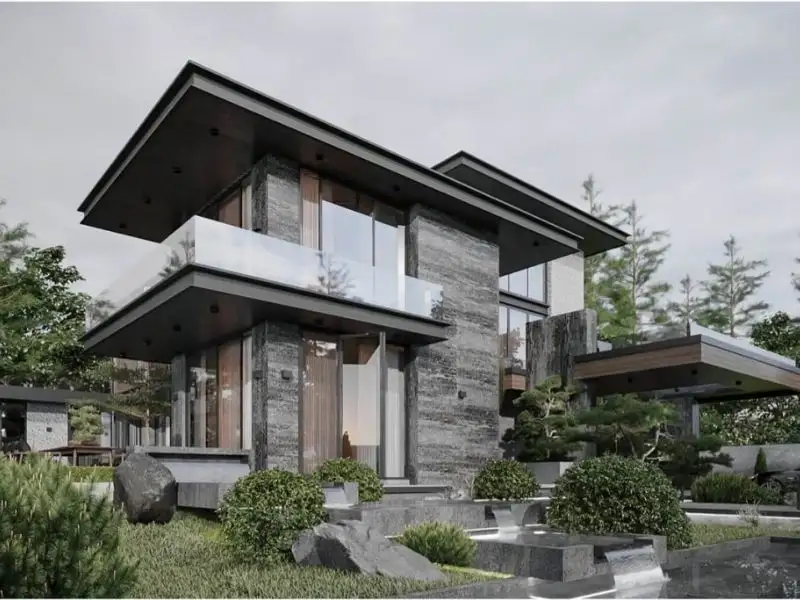 Các mẫu nhà vườn_ nghỉ dưỡng mái bằng thoáng mát, gần gũi thiên nhiên Xây dựng Nhất Tín 1