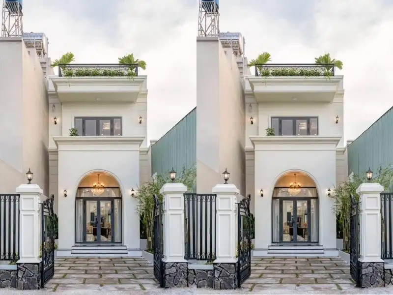 Mẫu nhà 50m2 – 60m2 mái bằng phù hợp với gia đình nhỏ Xây dựng Nhất Tín 1