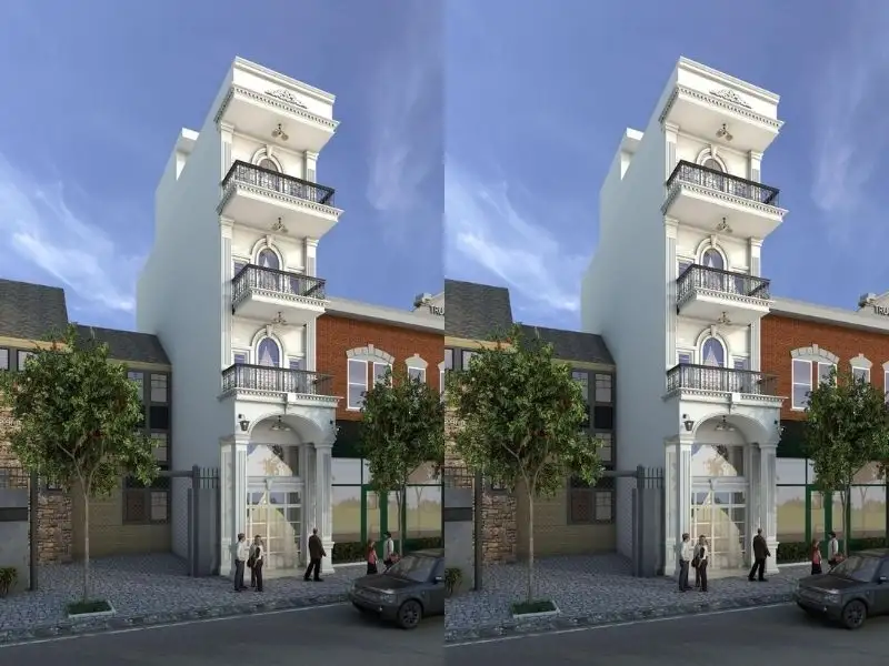 Mẫu nhà 50m2 – 60m2 mái bằng phù hợp với gia đình nhỏ Xây dựng Nhất Tín 1