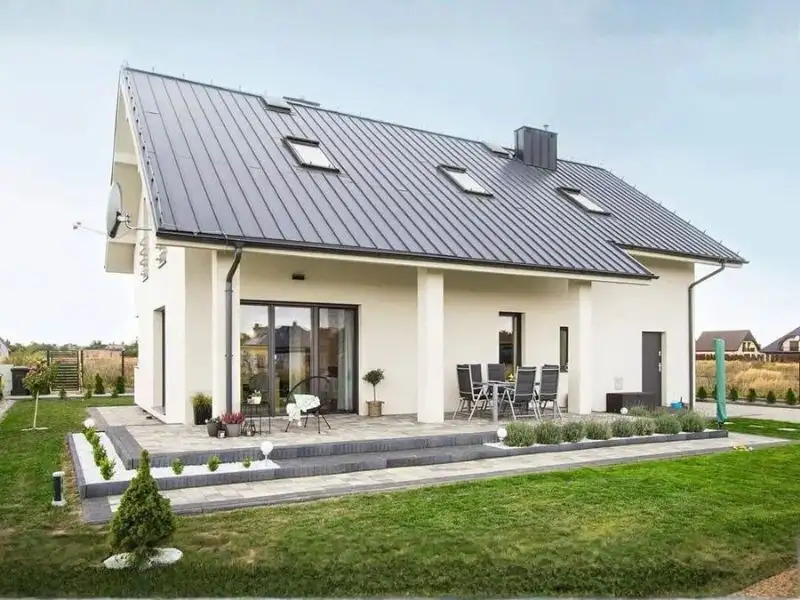 Mẫu nhà cấp 4 mái Mỹ đẹp tạo điểm nhấn thẩm mỹ ấn tượng Xây dựng Nhất Tín 1