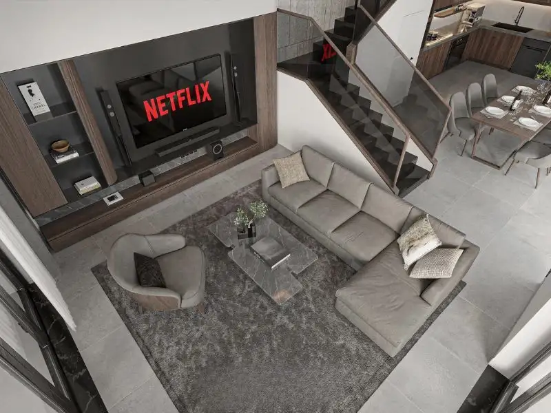 Mẫu nhà giả Thái đẹp chữ L tạo không gian thoáng đãng Xây dựng Nhất Tín 1