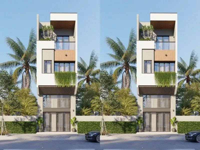 Mẫu nhà kết hợp kinh doanh có gác lửng dễ dàng điều chỉnh quy mô khi cần Xây dựng Nhất Tín 1