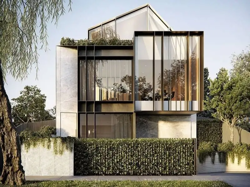 Mẫu nhà kinh doanh quán cafe, trà sữa Xây dựng Nhất Tín 1