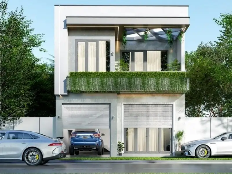 Mẫu nhà mái bằng 2 phòng ngủ ấm cúng tạo không gian lý tưởng cho gia đình nhỏ Xây dựng Nhất Tín 1