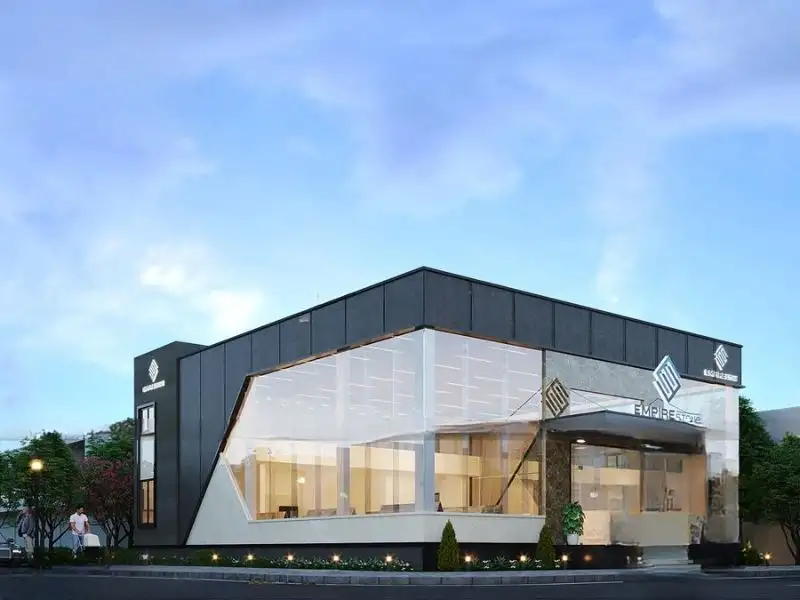 Mẫu thiết kế kinh doanh Showroom nội thất, decor thu hút khách hàng Xây dựng Nhất Tín 1