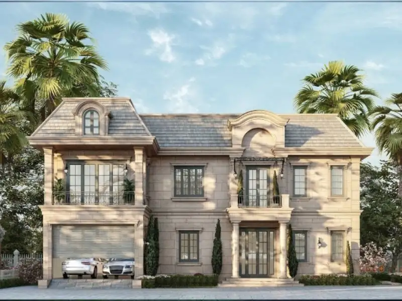 Nhà Châu Âu 2 tầng phù hợp với nhiều không gian sống Xây dựng Nhất Tín 1