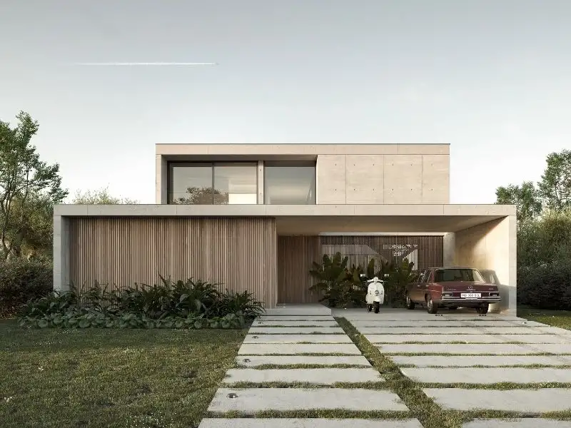 Nhà Châu Âu phong cách Scandinavia (Bắc Âu) Xây dựng Nhất Tín