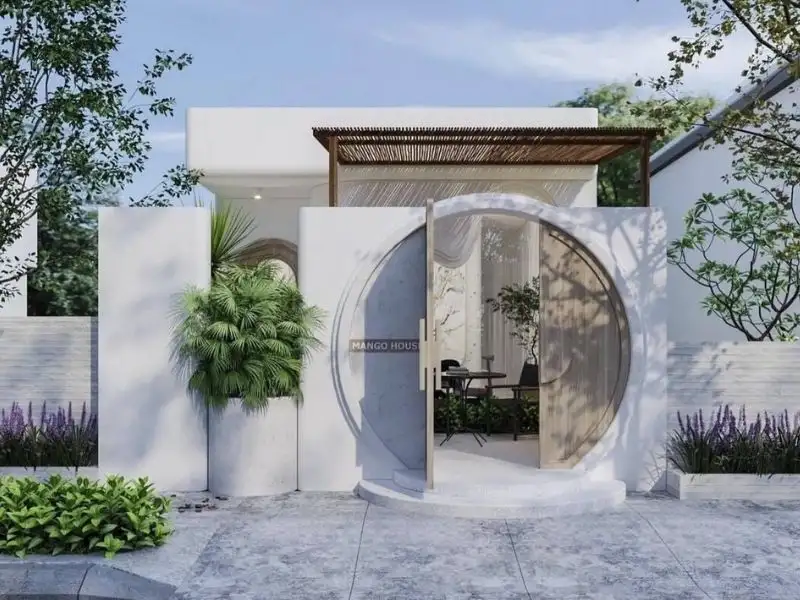 Nhà cấp 4 mái bằng với nét đẹp ấn tượng Xây dựng Nhất Tín 1