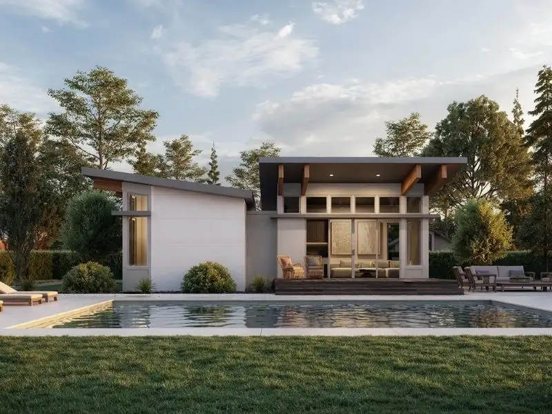 Nhà cấp 4 phong cách Châu Âu bố cục hài hòa Xây dựng Nhất Tín 1