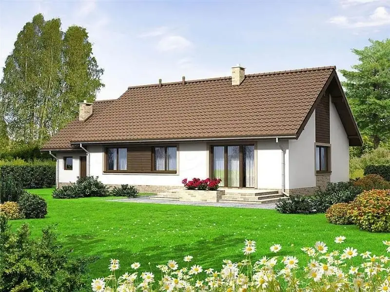 Nhà cấp 4 phong cách Châu Âu bố cục hài hòa Xây dựng Nhất Tín 1