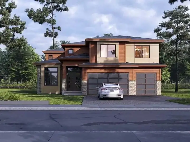 Nhà kiểu Mỹ 3 phòng ngủ công năng phù hợp với gia đình 3 - 5 người Xây dựng Nhất Tín 1