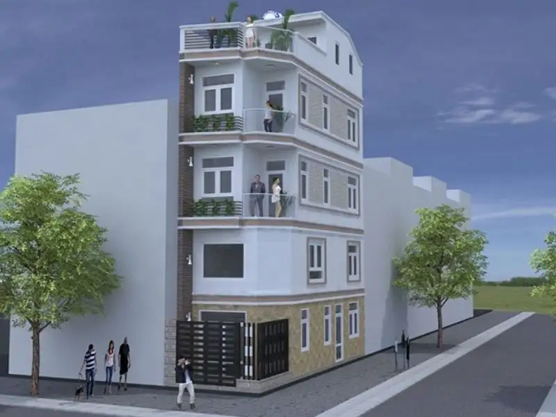 Nhà lô góc là gì_ Xây dựng Nhất Tín