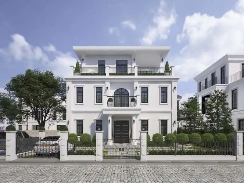 Những mẫu nhà Châu Âu Hiện Đại đường nét tinh tế Xây dựng Nhất Tín 1