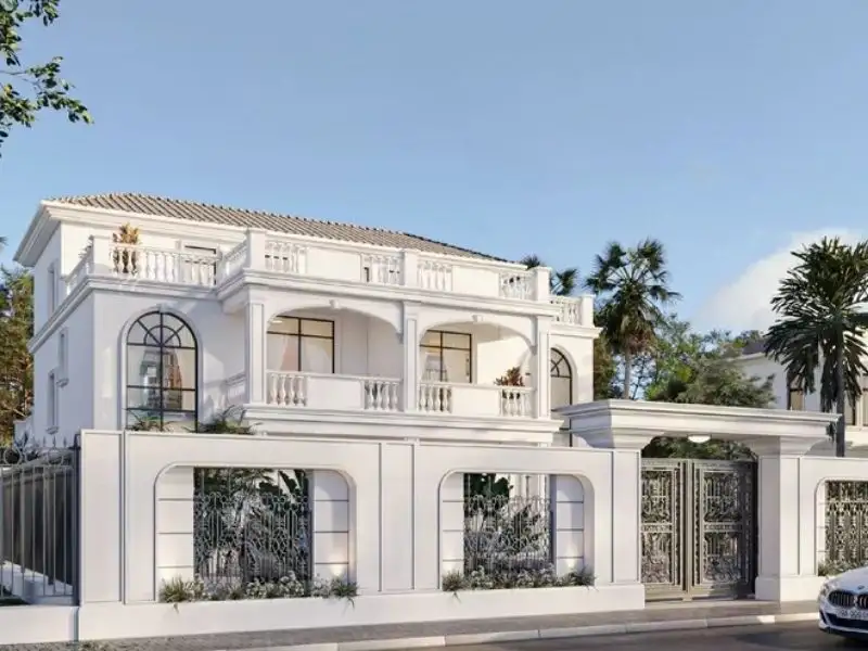 Những mẫu nhà Châu Âu Hiện Đại đường nét tinh tế Xây dựng Nhất Tín 1