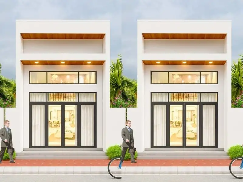 Những mẫu nhà mái bằng Đơn giản (Minimalism) gọn gàng với cách bố trí tối ưu công năng Xây dựng Nhất Tín 1