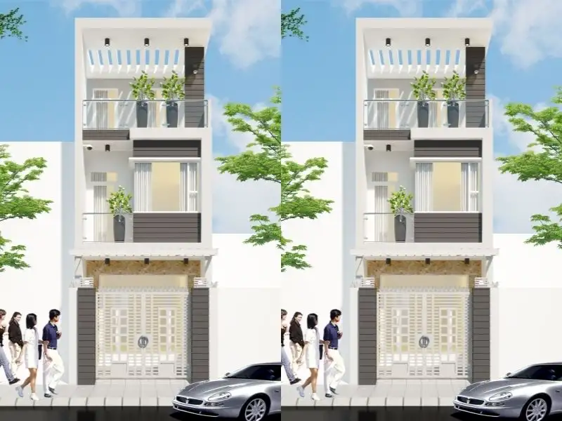 Những mẫu nhà mái bằng Đơn giản (Minimalism) gọn gàng với cách bố trí tối ưu công năng Xây dựng Nhất Tín 1